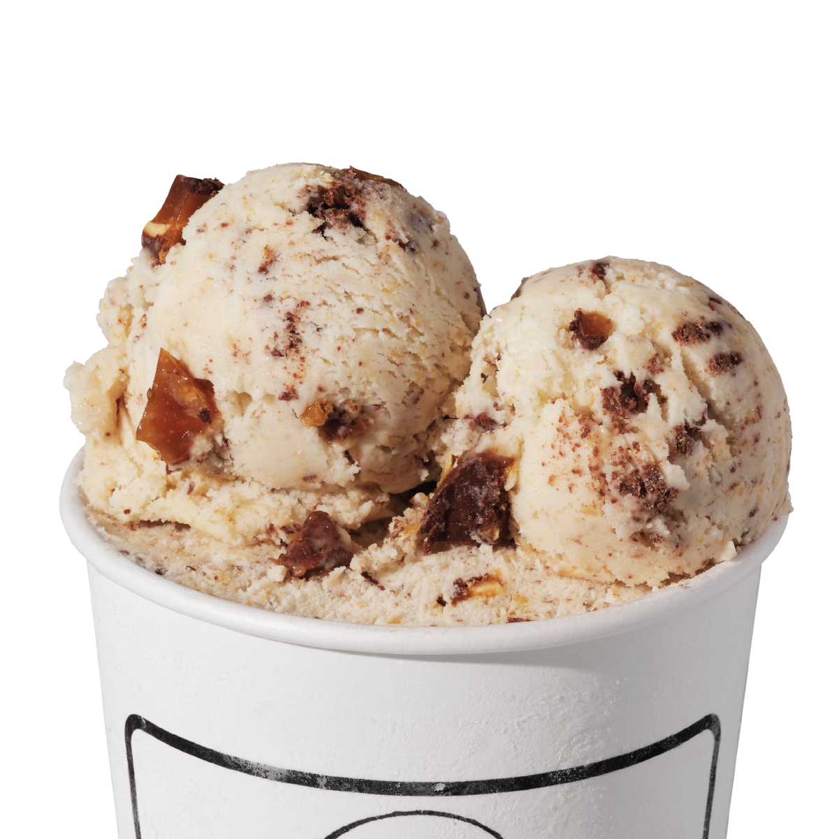Alternative view of Chocolate Caramel Corn with Candied Peanuts (v)