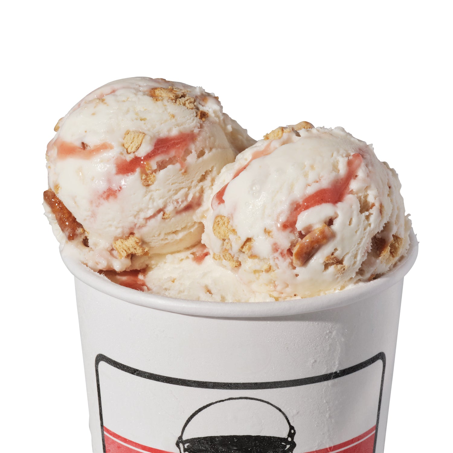 Alternative view of Oishii Strawberry Pretzel Salad
