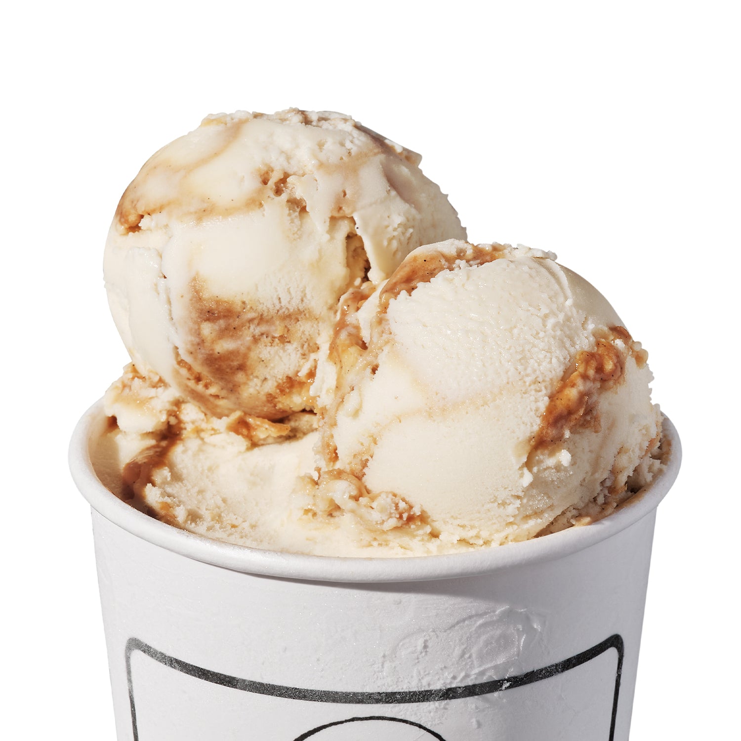 Alternative view of Caramel Apple Sherbet